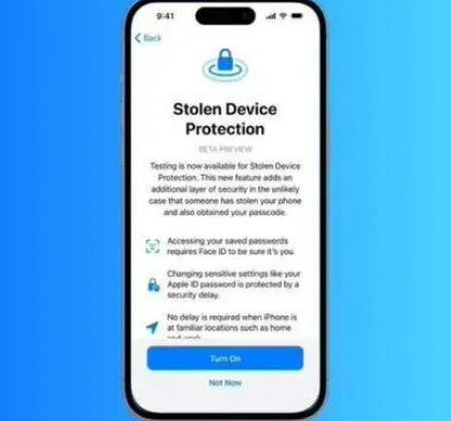 类乌齐苹果授权维修店分享被盗设备保护功能开启方法 