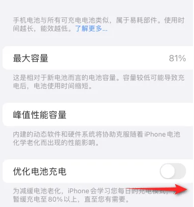 类乌齐苹果15维修分享iPhone15充电到80%就充不进电了怎么办 