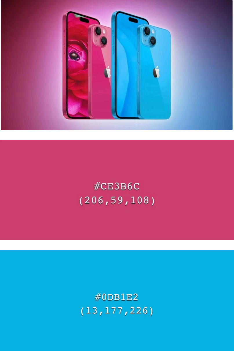 类乌齐苹果维修网点分享iPhone 15 系列手机有哪些配色 