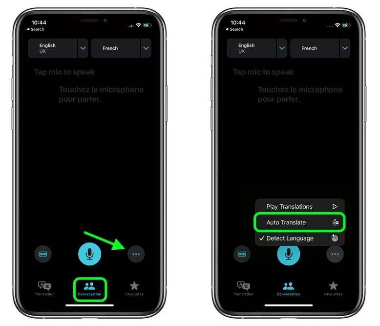 类乌齐苹果手机维修分享iOS 15 “翻译” App 新改进 